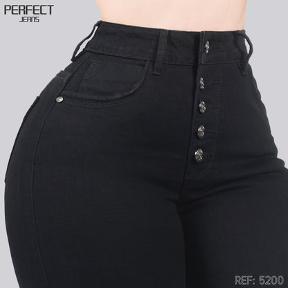 Jeans Skinny Tiro Alto 5200