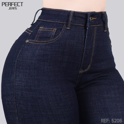 Jeans Skinny Tiro Alto 5206