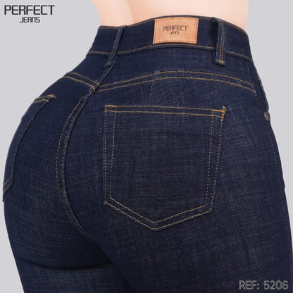 Jeans Skinny Tiro Alto 5206