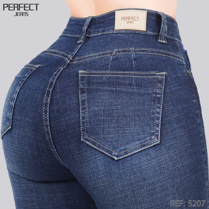 Jeans Skinny Tiro Alto 5207