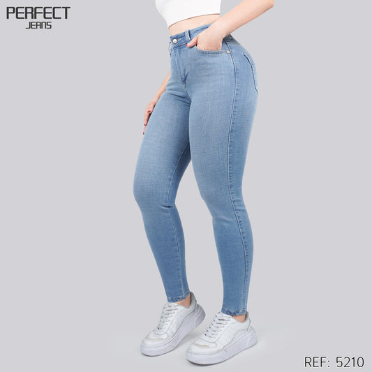 Jeans Skinny Tiro Alto 5210
