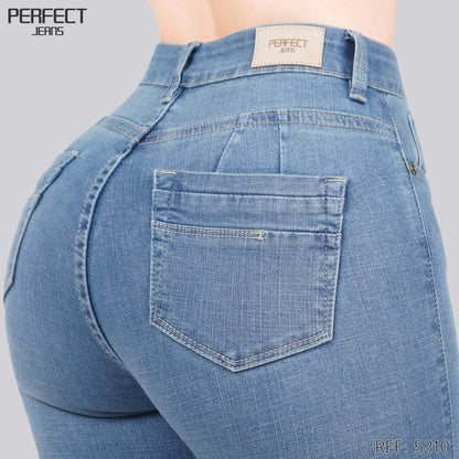 Jeans Skinny Tiro Alto 5210